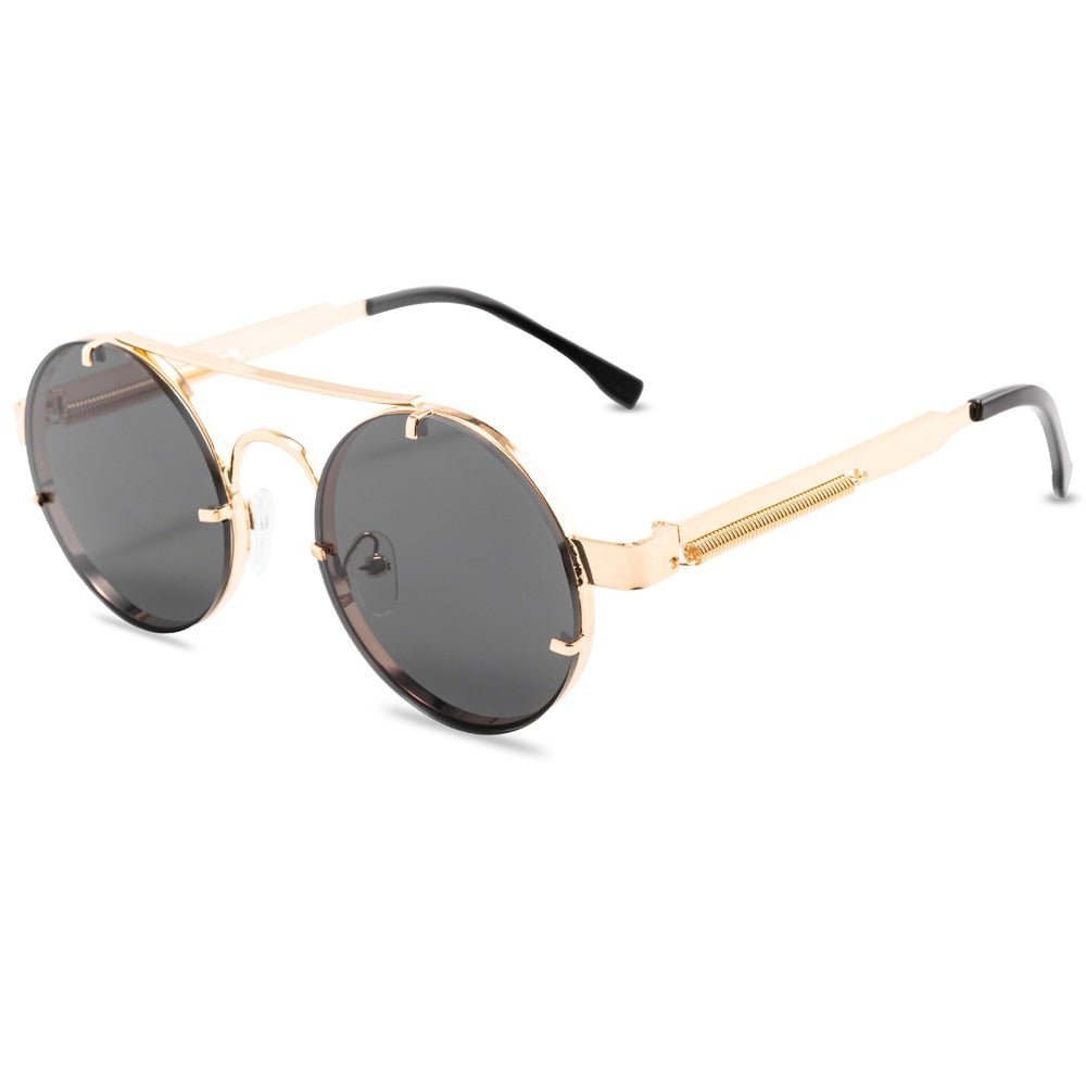 AMOR - Black & Gold Sunglasses