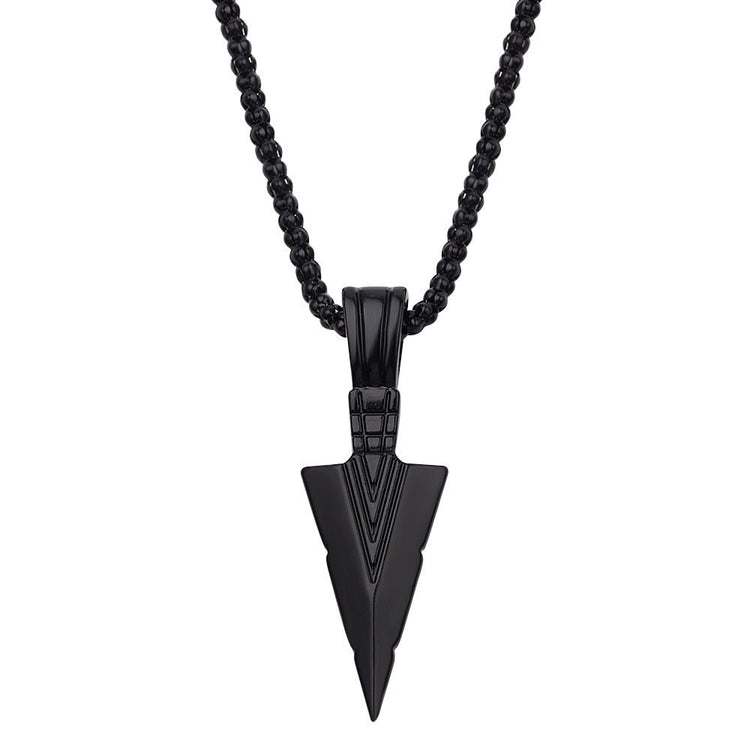 Arrow Head Pendant - Gold/Silver/Black - GRVTYCLUB