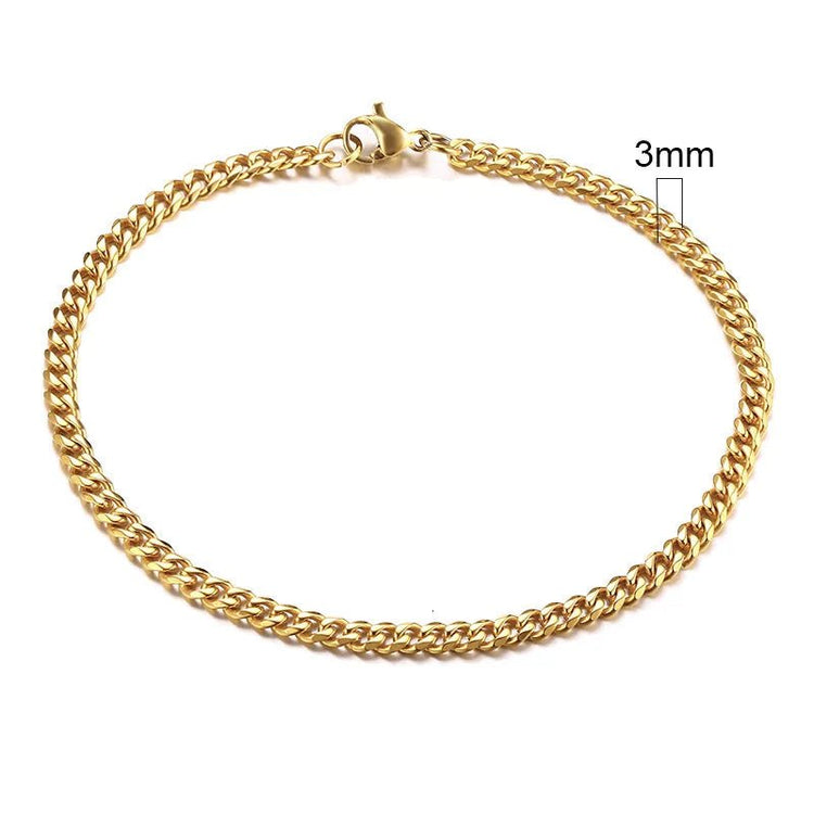 Cuban Bracelet - Gold/Silver/Black - GRVTYCLUB