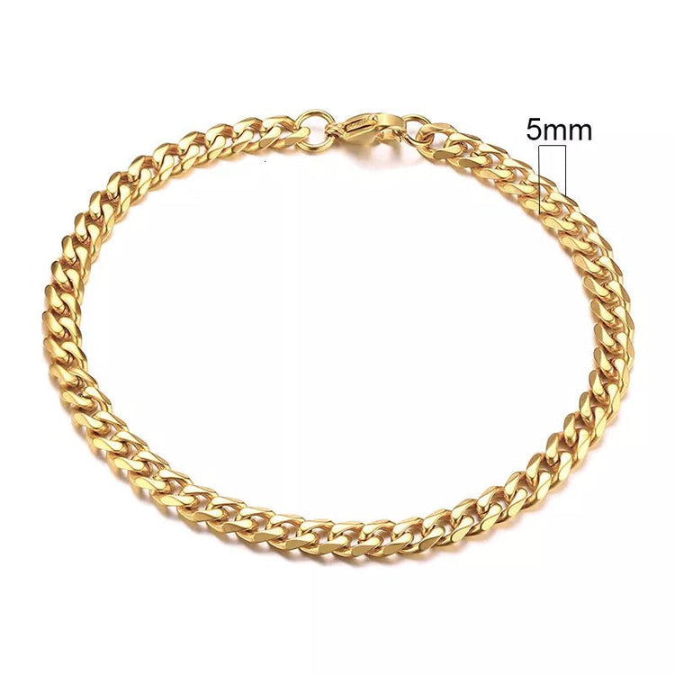 Cuban Bracelet - Gold/Silver/Black - GRVTYCLUB