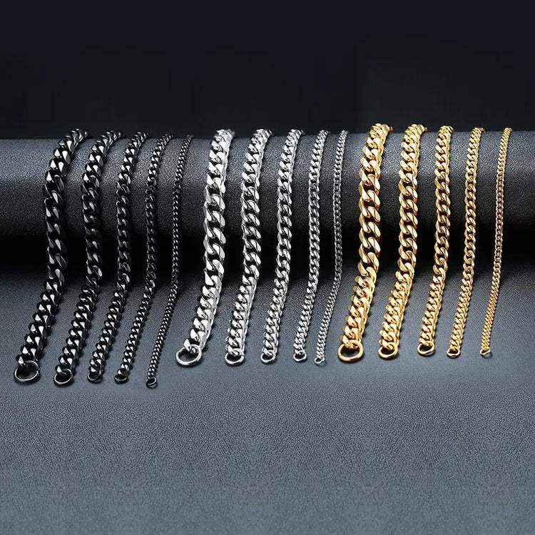 Cuban Bracelet - Gold/Silver/Black - GRVTYCLUB