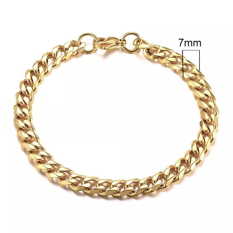 Cuban Bracelet - Gold/Silver/Black - GRVTYCLUB