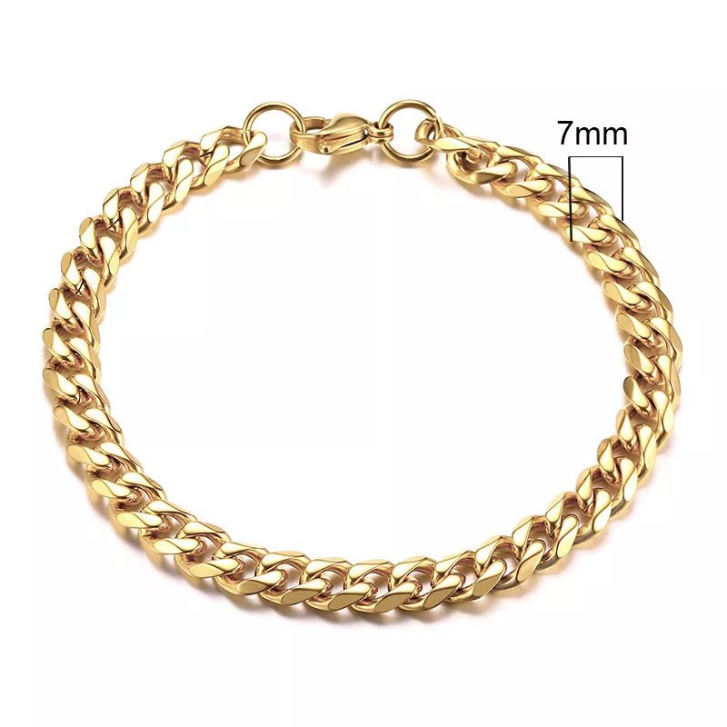 Cuban Bracelet - Gold/Silver/Black - GRVTYCLUB