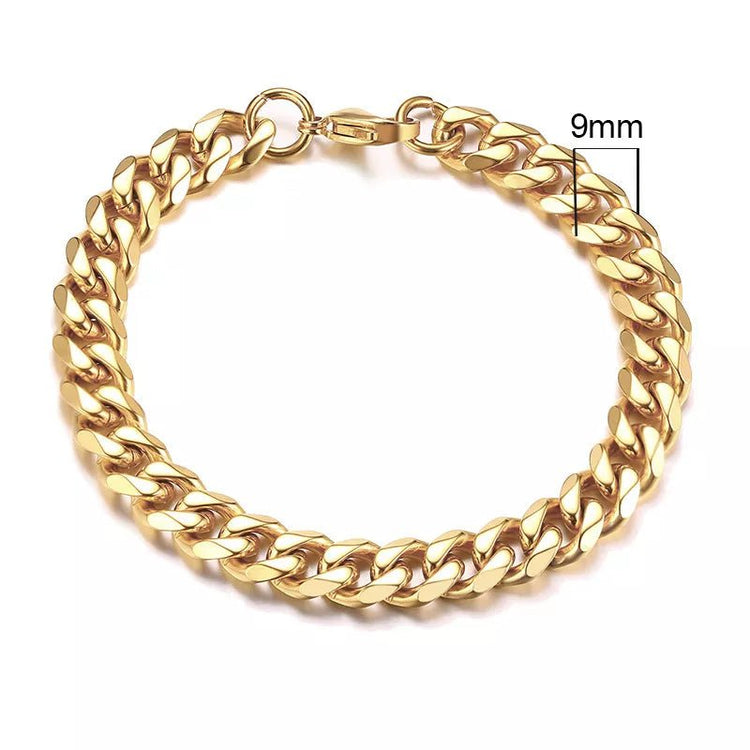 Cuban Bracelet - Gold/Silver/Black - GRVTYCLUB