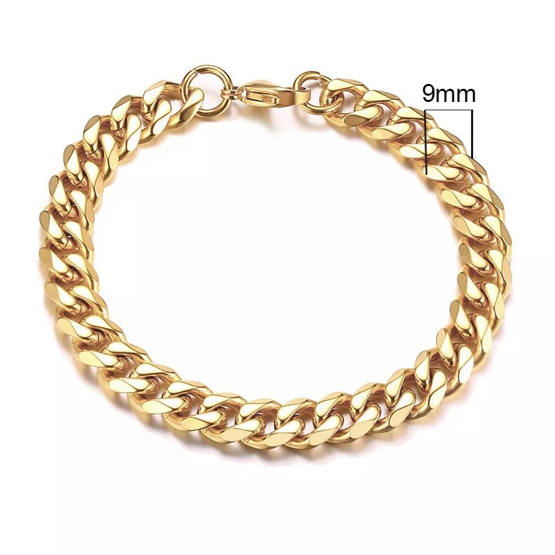 Cuban Bracelet - Gold/Silver/Black - GRVTYCLUB