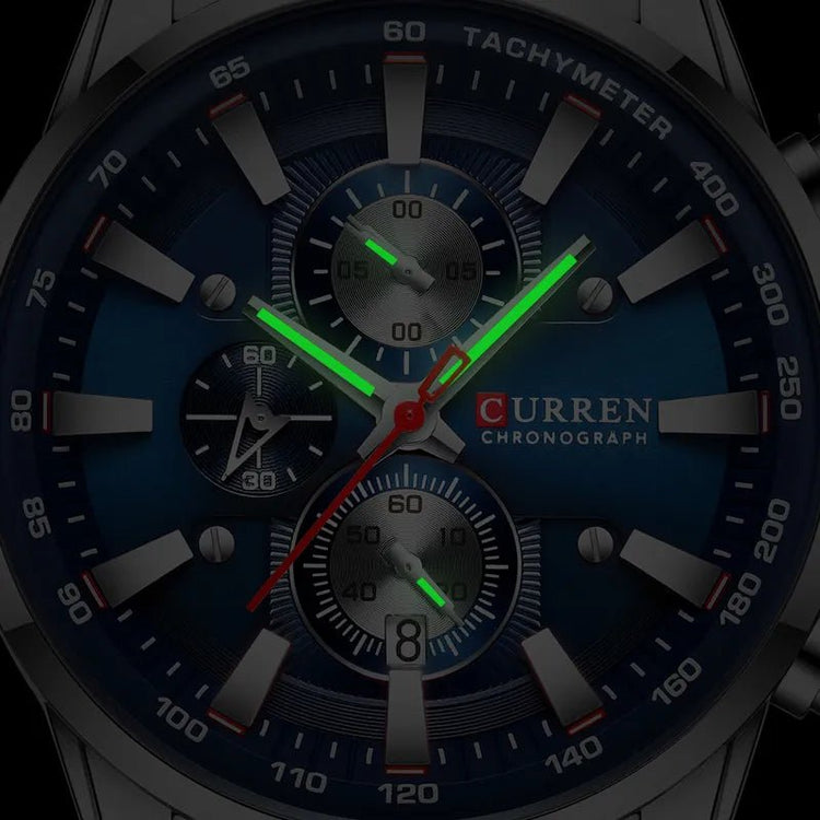 CURREN Tachymeter 8351 Watch - GRVTYCLUB