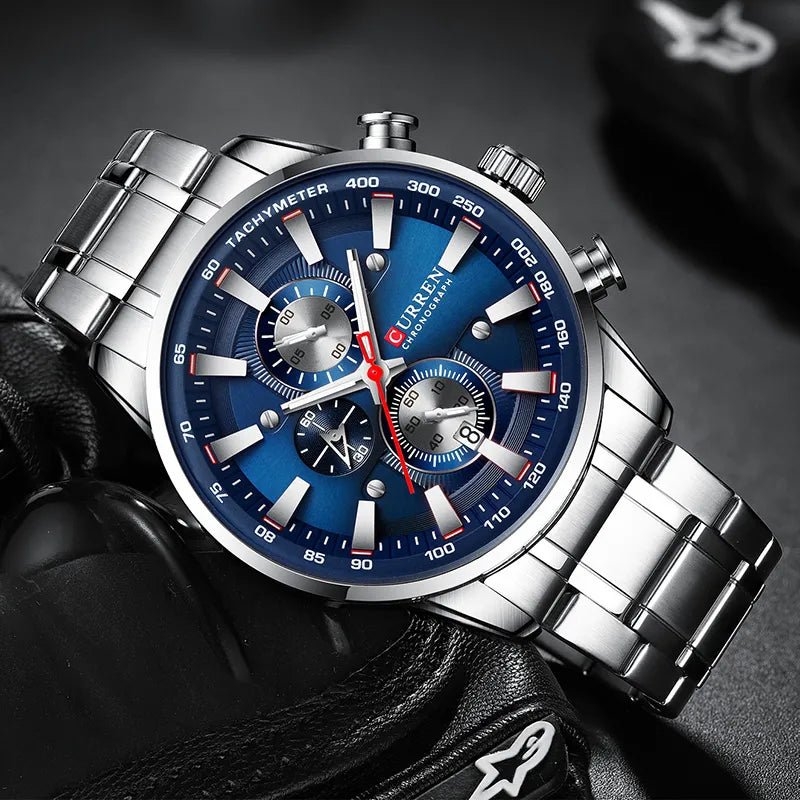 CURREN Tachymeter 8351 Watch - GRVTYCLUB