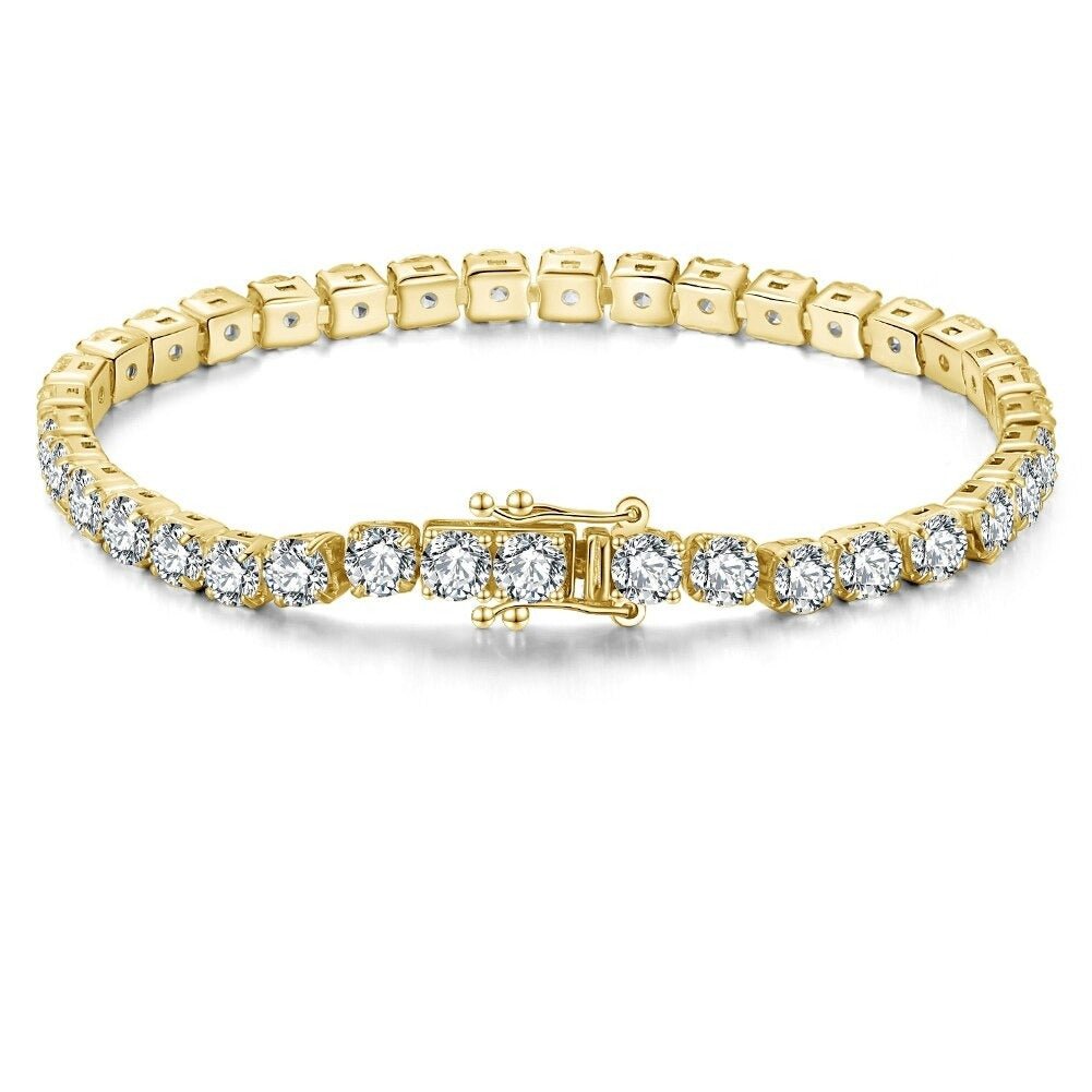 Iced Gold Tennis Bracelet - GRVTYCLUB