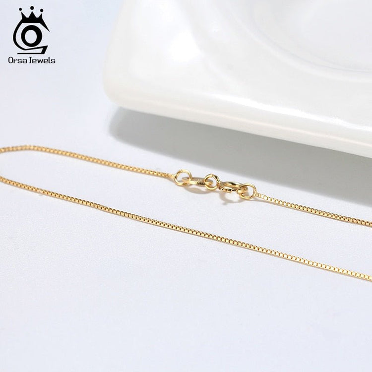 Minimal Box Chain - Gold/Silver/Rose Gold - GRVTYCLUB