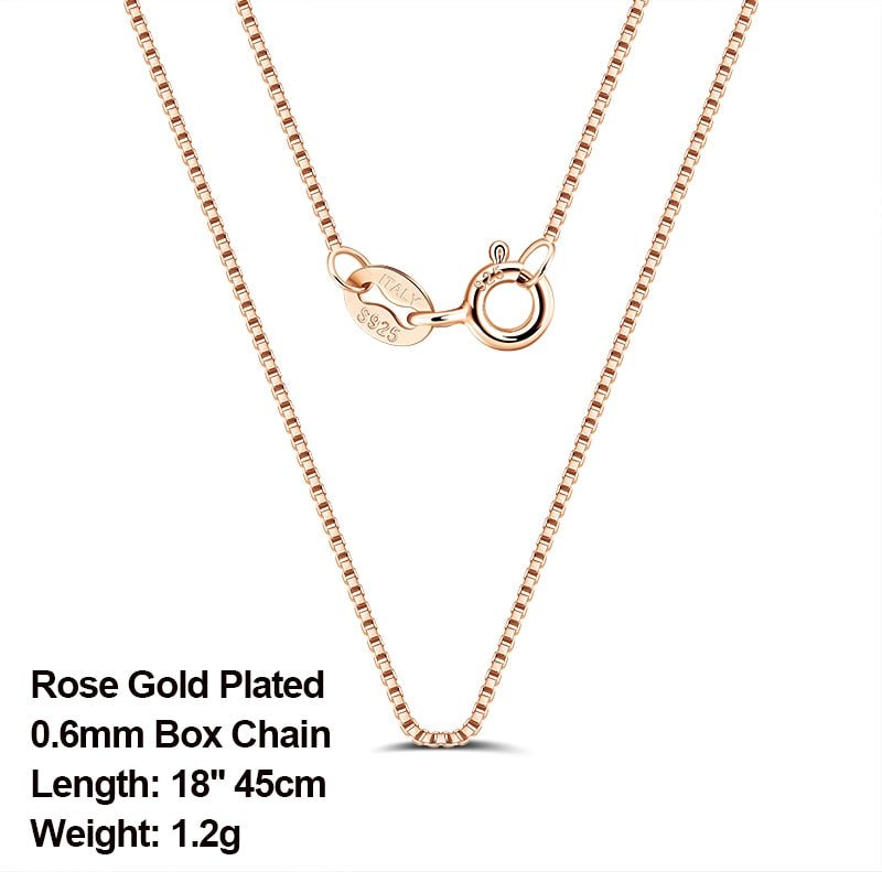 Minimal Box Chain - Gold/Silver/Rose Gold - GRVTYCLUB