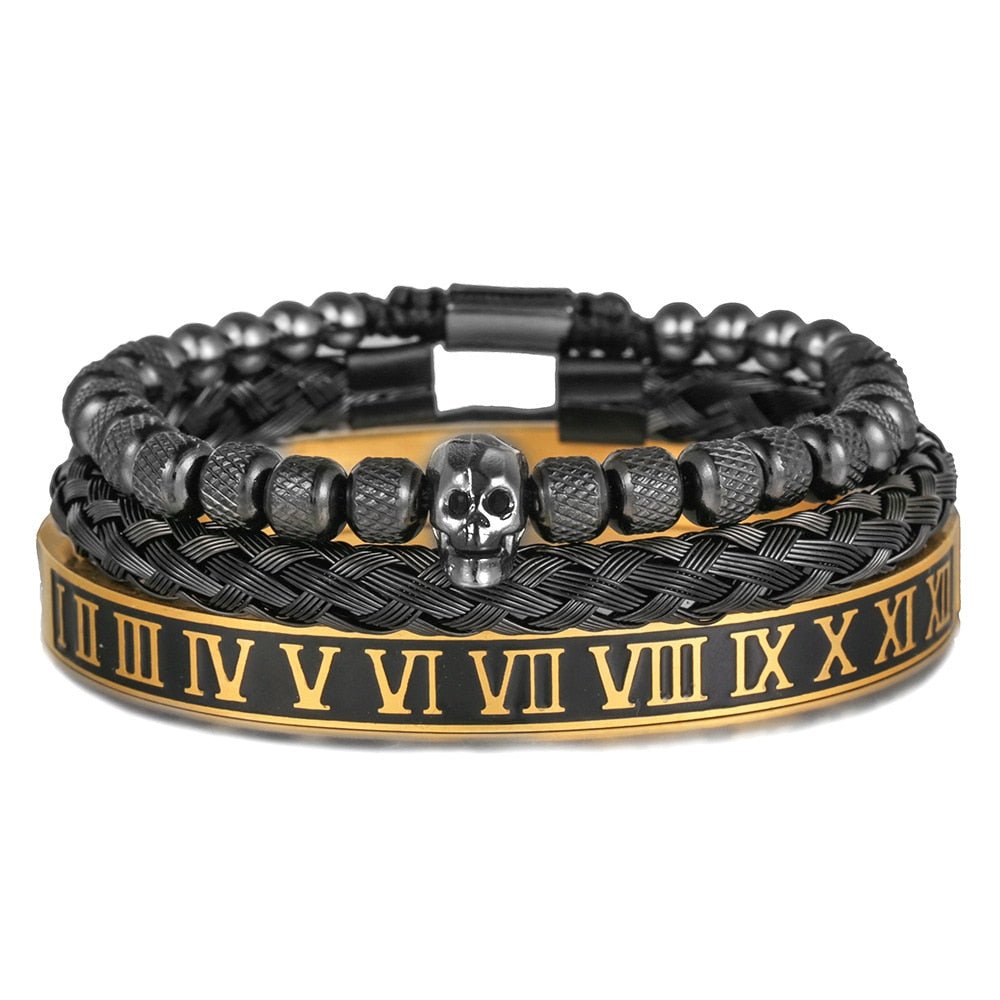 Roman Charm Skull 3 Piece - GRVTYCLUB