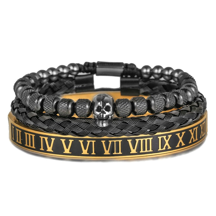 Roman Charm Skull 3 Piece - GRVTYCLUB