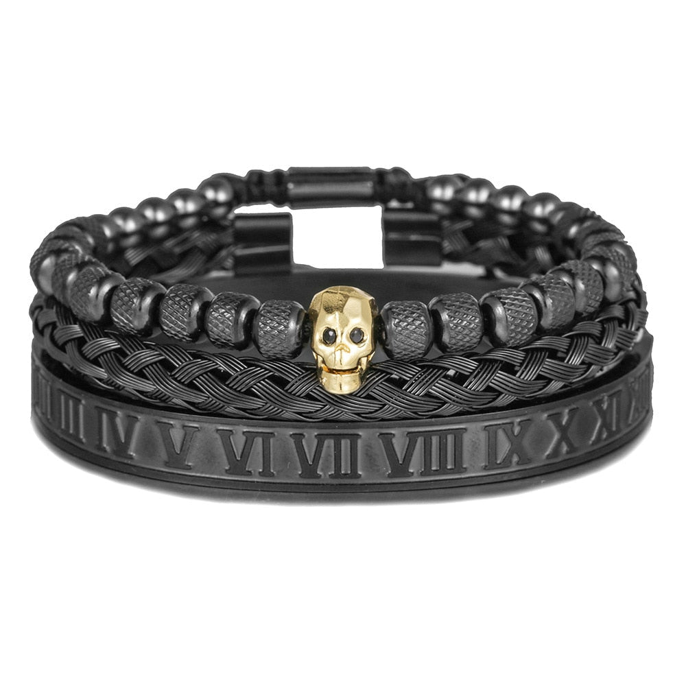 Roman Charm Skull 3 Piece - GRVTYCLUB