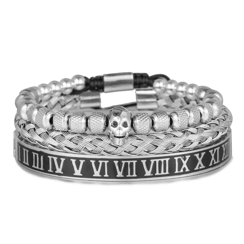 Roman Charm Skull 3 Piece - GRVTYCLUB