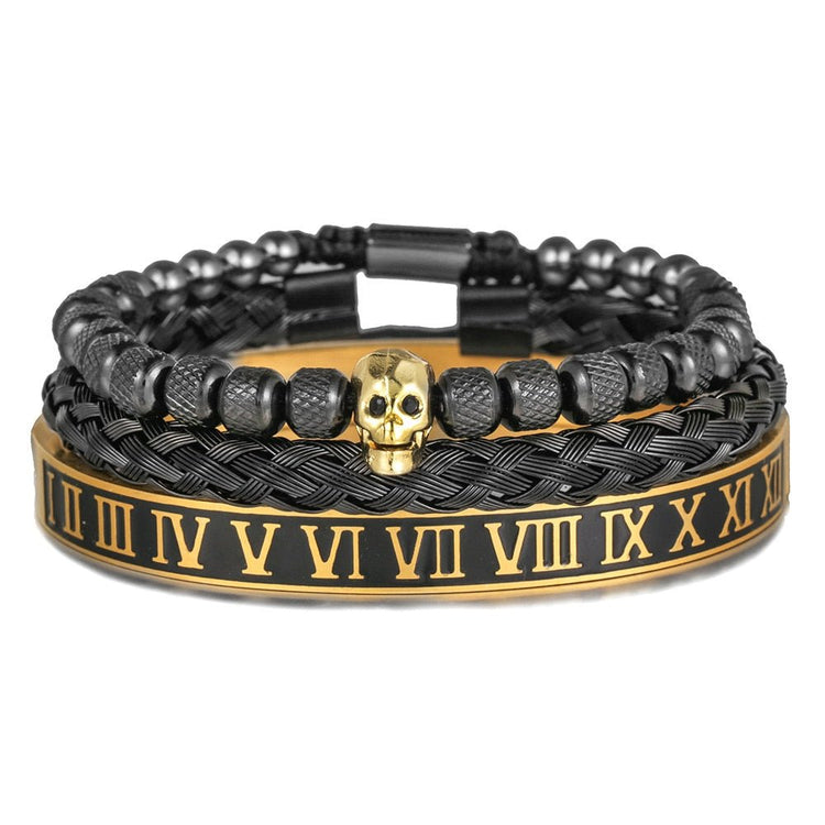 Roman Charm Skull 3 Piece - GRVTYCLUB