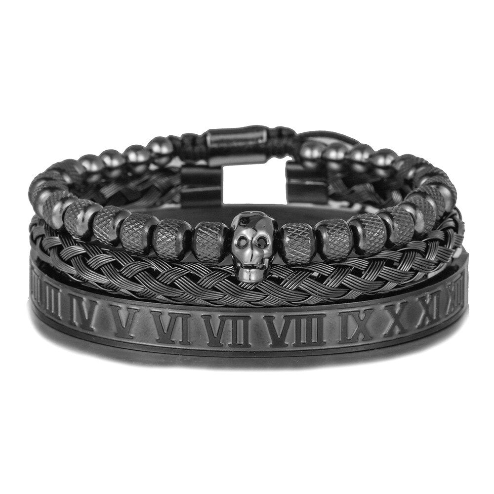 Roman Charm Skull 3 Piece - GRVTYCLUB