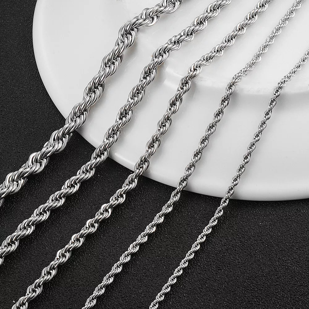 Twisted Rope Chain - GRVTYCLUB