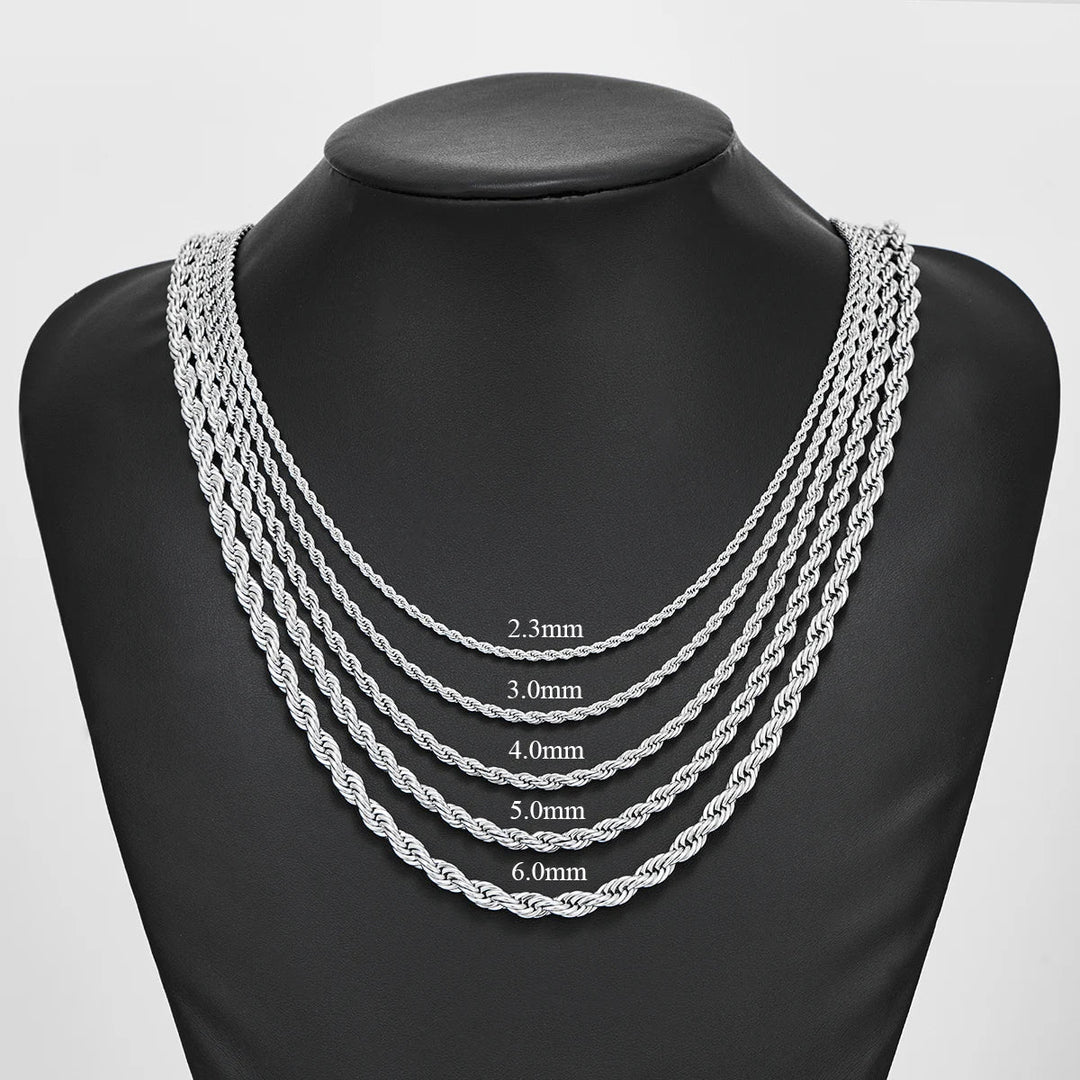 Twisted Rope Chain - GRVTYCLUB