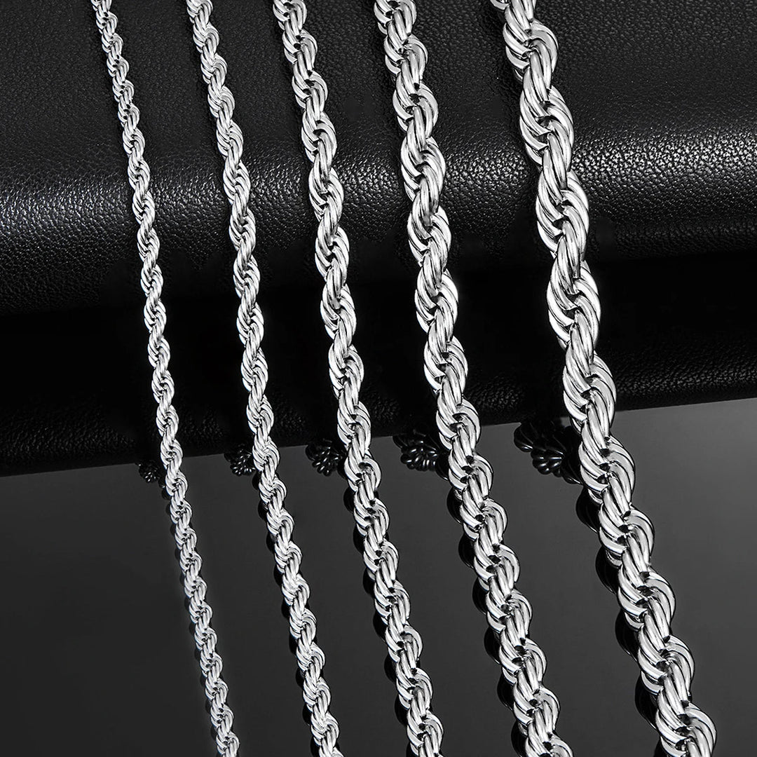 Twisted Rope Chain - GRVTYCLUB